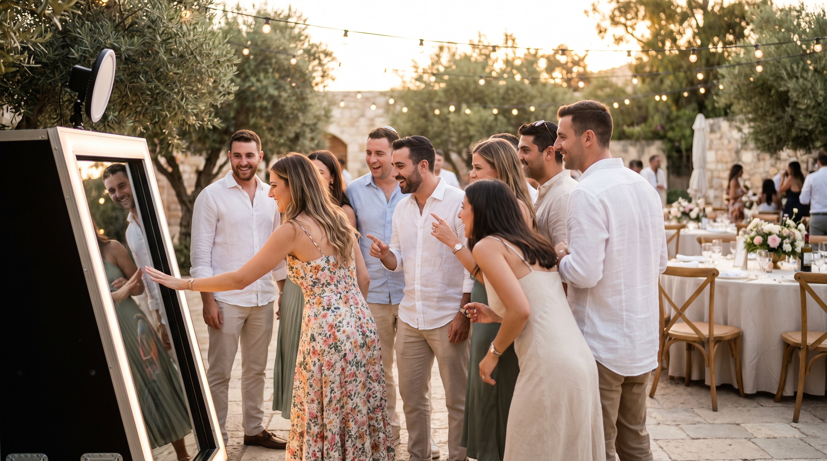 עמדת סלפי לאירועים: המדריך המלא לבחירה נכונה